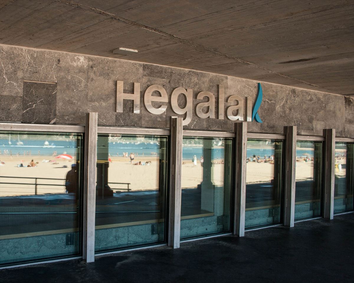 El centro deportivo Hegalak en San Sebastián