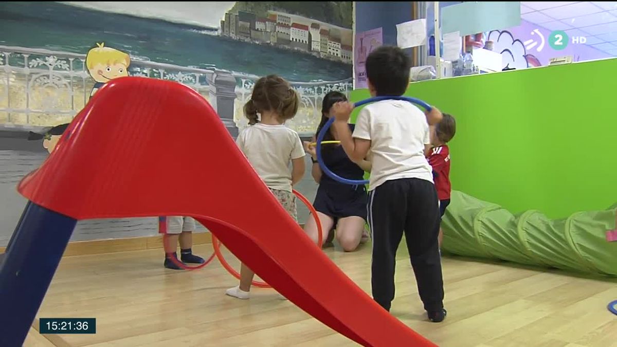 Niños y niñas en una escuela infantil. Foto: EiTB