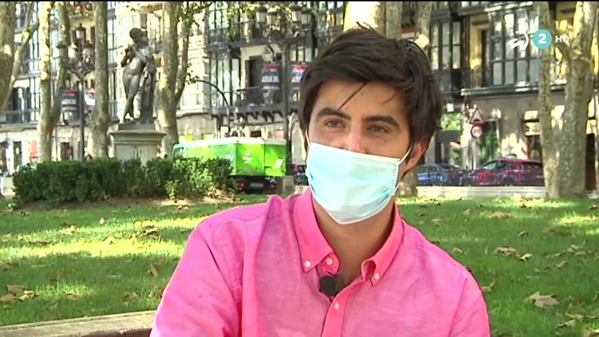 Raúl Konkka es malagueño. Imagen obtenida de un vídeo de ETB.
