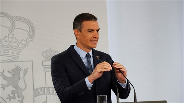 El presidente del Gobierno español, Pedro Sánchez