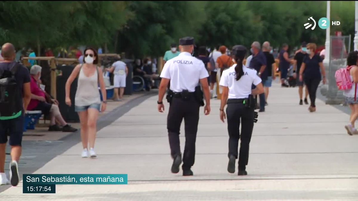 San Sebastián, eta mañana. Imagen obtenida de un vídeo de ETB.