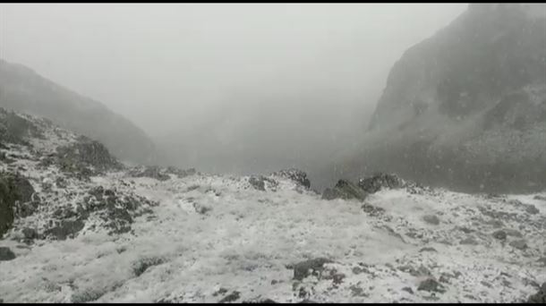"En el Pirineo está nevando a 1500-1600 metros"
