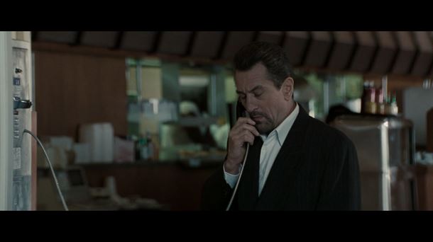 Cabina telefónica en la película 'Heat', protagonizada por Robert de Niro