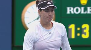 Garbiñe Muguruza, aurrera US Open txapelketan