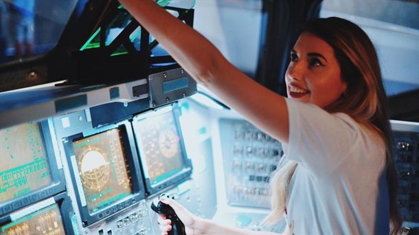 Rosa Narváez, premio Mejor Uso de la Ciencia de la competición anual de la NASA. Fuente: EITB