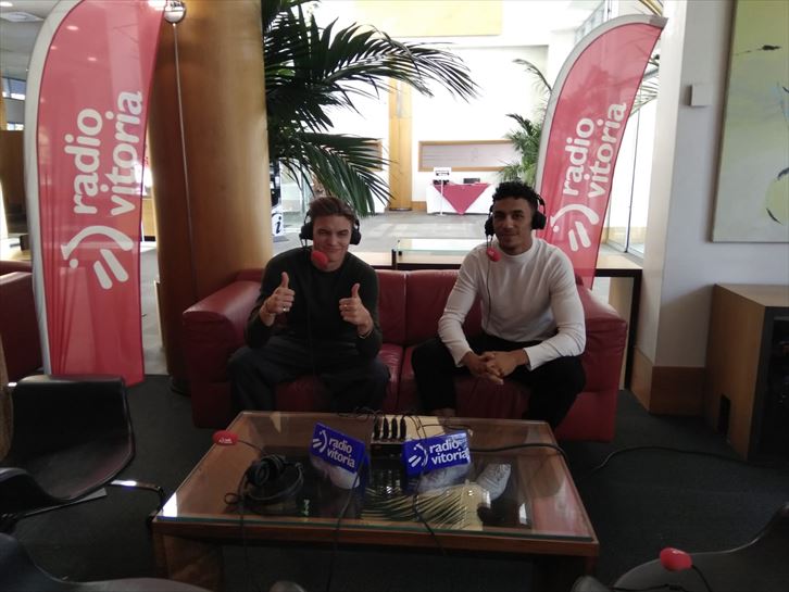 Radio Vitoria en el Hotel Lakua con los protagonistas de FesTVal