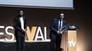 Zuhaitz Gurrutxaga y Mikel Pagadi ("Herri Txiki, Infernu Handi)".. 