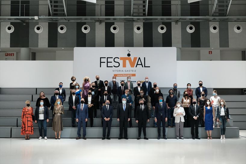 Imagen de los asistentes a la gala final.