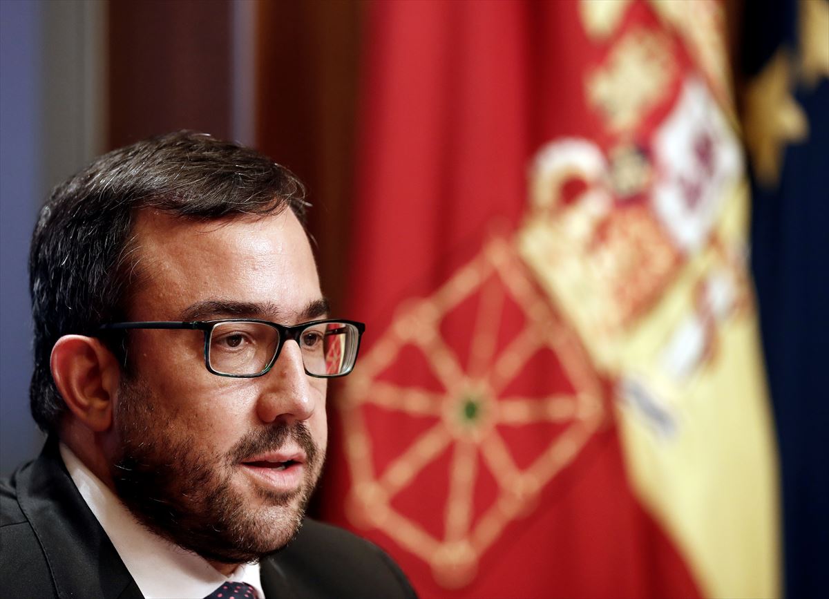 El portavoz del Gobierno de Navarra, Javier Remírez. Foto: Efe
