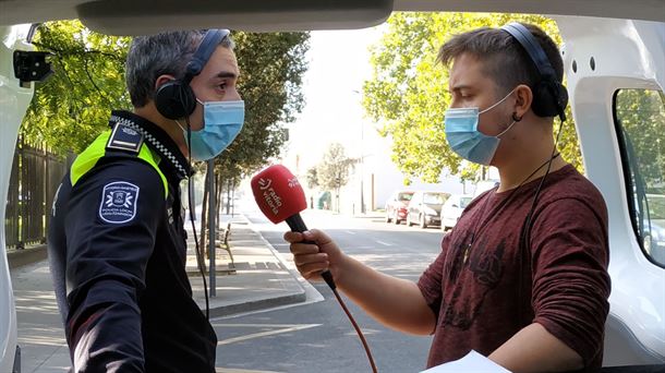 Más de 900 multas por el mal uso de la mascarilla en Vitoria-Gasteiz.