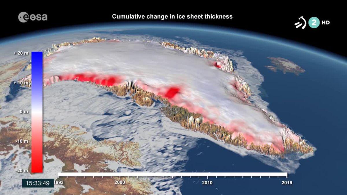 Cambio climático. Imagen obtenida de un vídeo de ETB.