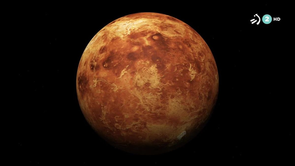 Imagen del planeta Venus.
