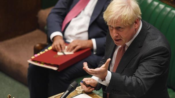 El primer ministro británico Boris Johnson