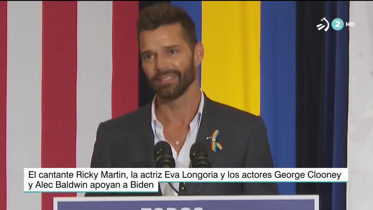 Ricky Martin. Imagen obtenida de un vídeo de ETB.