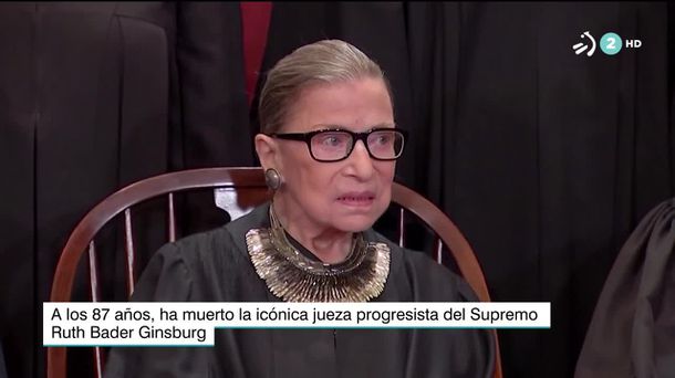 Jueza Ruth Bader Ginsburg CMS  