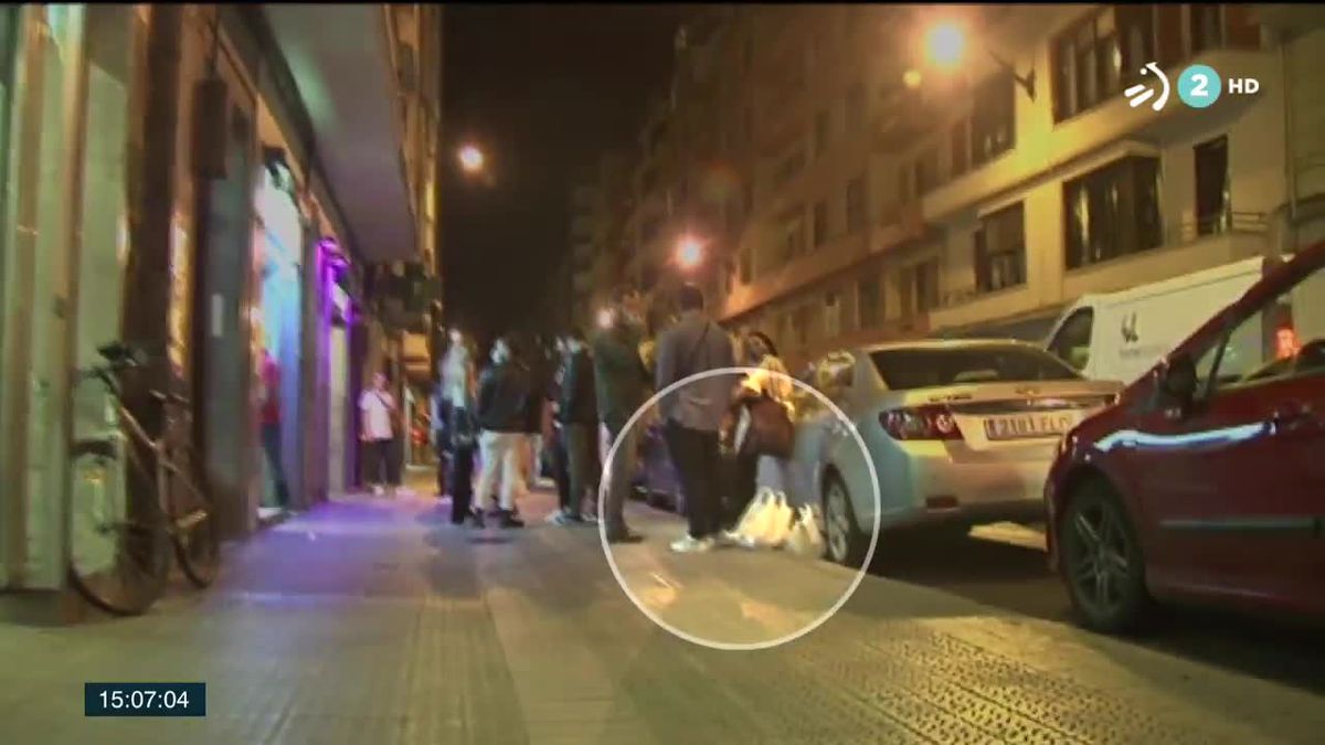 Calle Licenciado Poza en Bilbao. Imagen obtenida de un vídeo de EiTB