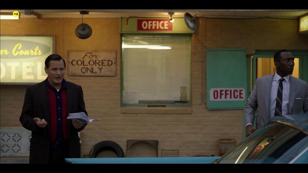 Viggo Mortensen y Mahershala Ali en un fotograma de 'Green Book'