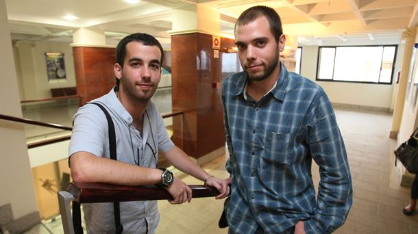 Josu Martínez y Txaber Larreategi, directores del documental Caminho Longe