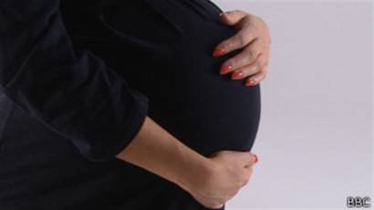 Una mujer embarazada. Imagen: EITB Media.