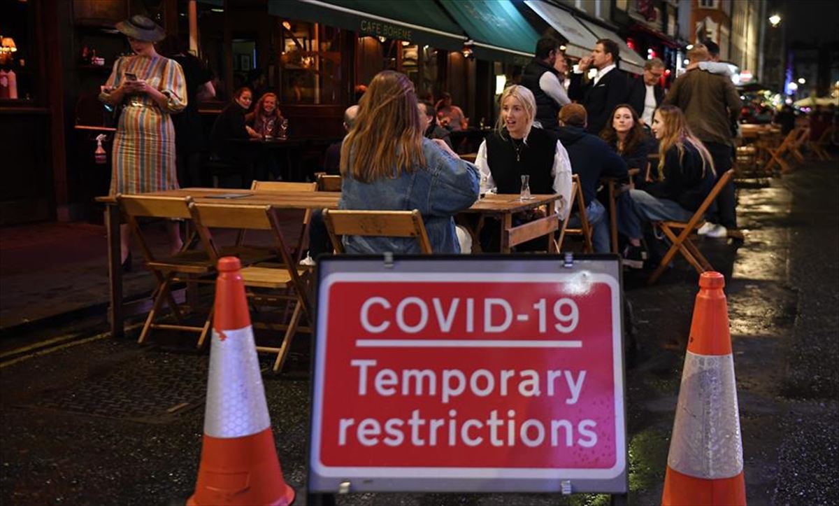 Restricciones en el Reino Unido. Foto: Efe