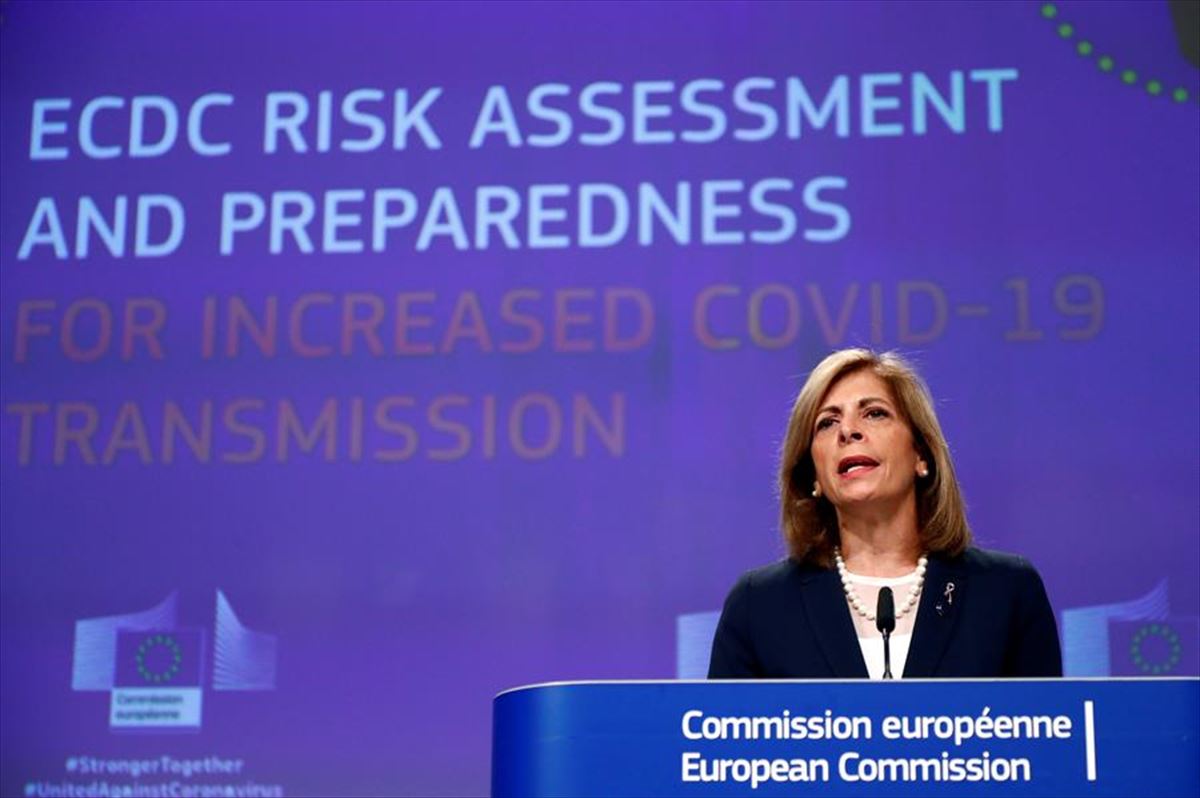 La comisaria europea de Sanidad, Stella Kyriakides, ha puesto voz a la advertencia de la CE