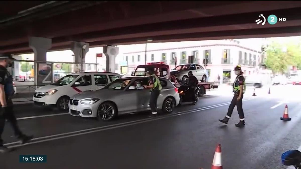 Madrid. Imagen obtenida de un vídeo de ETB.