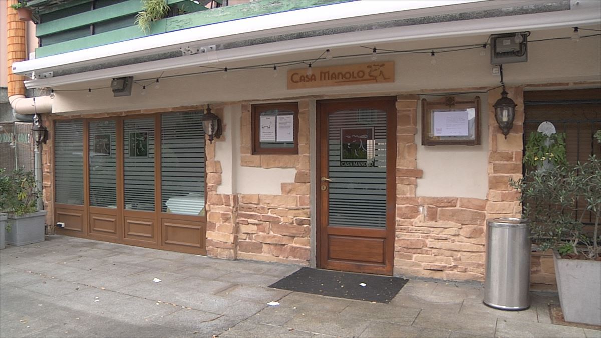 El restaurante Casa Manolo, en Hondarribia. 