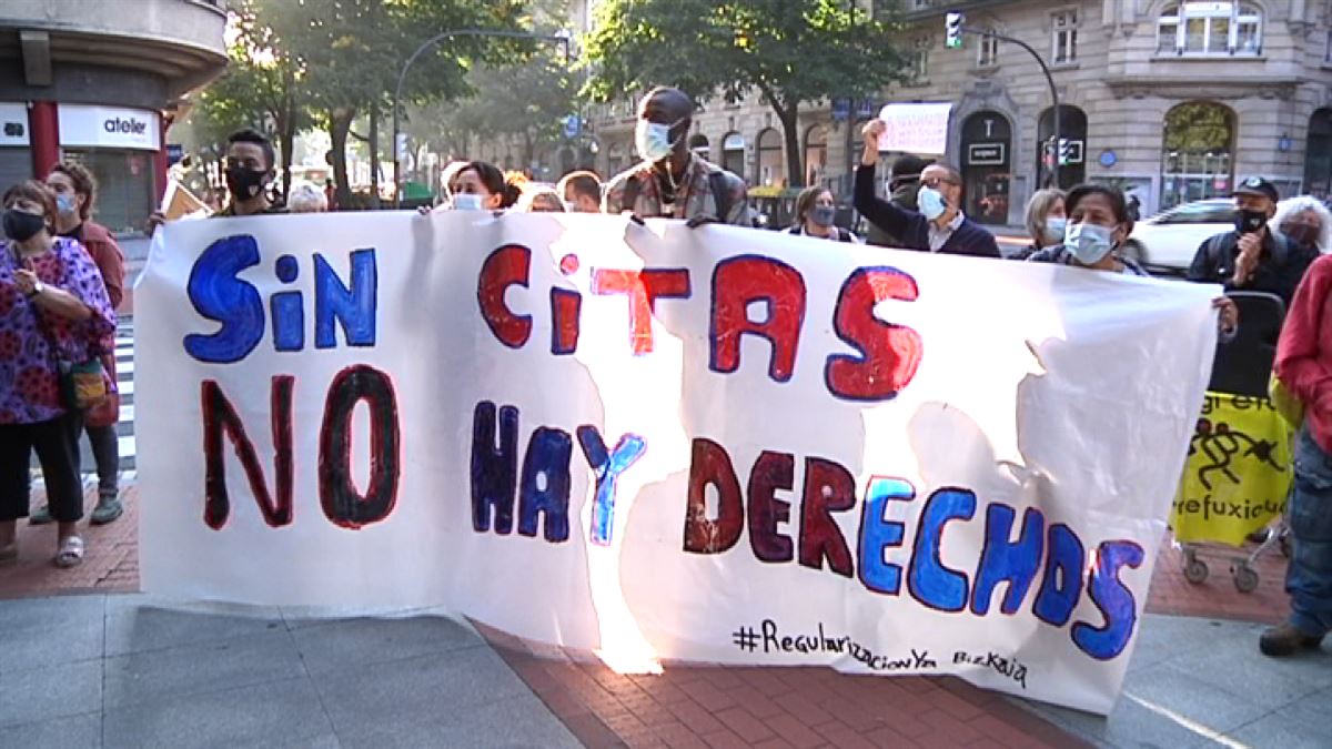 Bilbao, esta mañana.