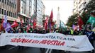 Hezkuntza arloko sindikatuek manifestazioak egin dituzte Bilbo, Donostia&#8230;