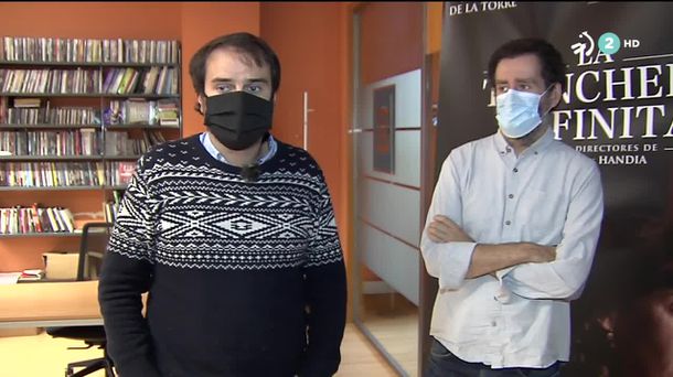 Aitor Arregi y Jon Garaño. Imagen obtenida de un vídeo de ETB.