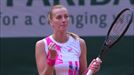 Kvitova y Kenin, clasificadas para las semifinales de Roland Garros
