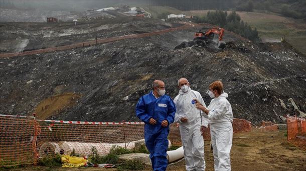 Erkoreka y Tapia en Zaldibar. Foto: Efe