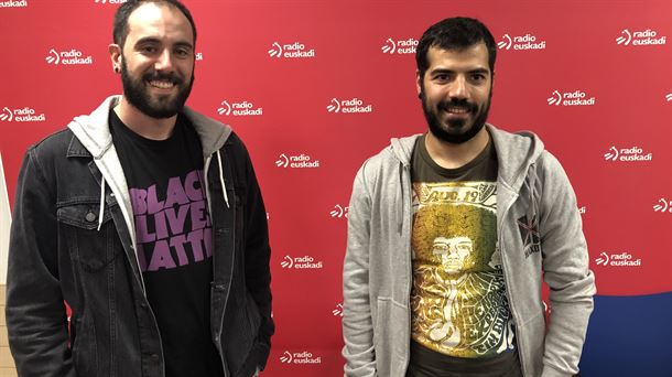 Jokin Erkoreka (izq.) y Jon Txirapozu, de Haxotz. 