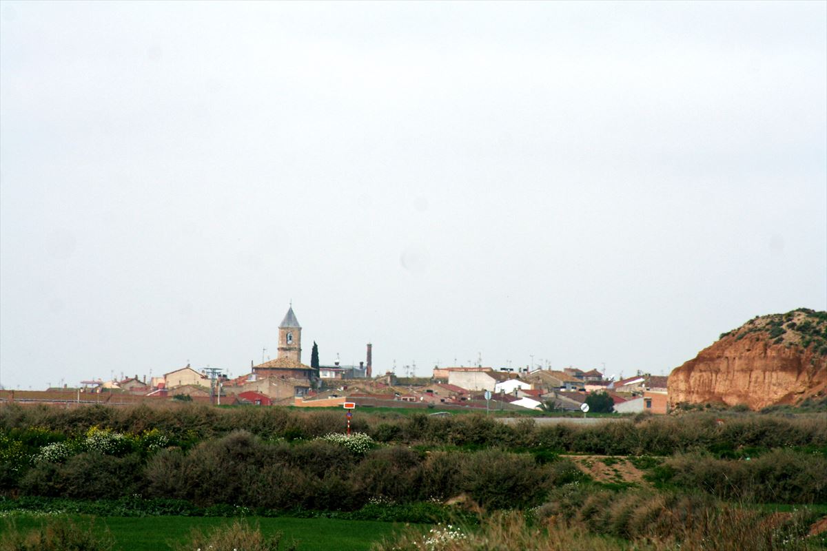 Fustiñana (Navarra). Foto de archivo: Isidoro Arbizu