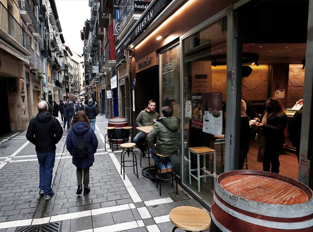 Calle de Pamplona. Foto de archivo: EFE