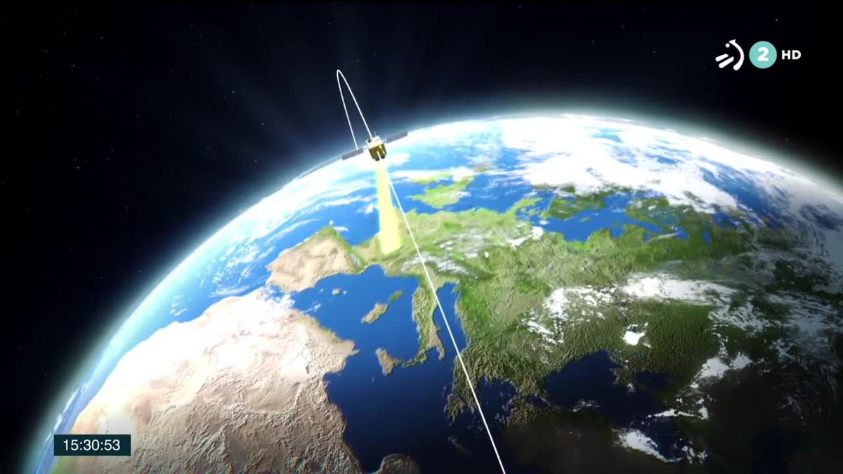 Estación Espacial Internacional. Imagen obtenida de un vídeo de ETB.