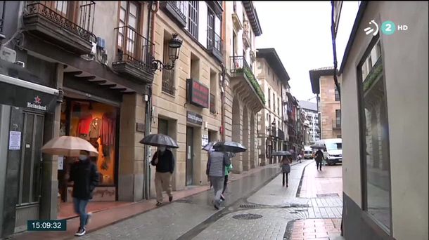 Coronavirus en Gipuzkoa. Imagen obtenida de un vídeo de ETB.