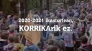 La pandemia obliga a aplazar la Korrika hasta el 2022