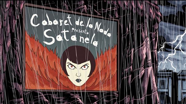 Imagen del cómic "Satanela"