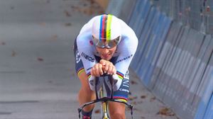 Ganna vuela en la contrarreloj