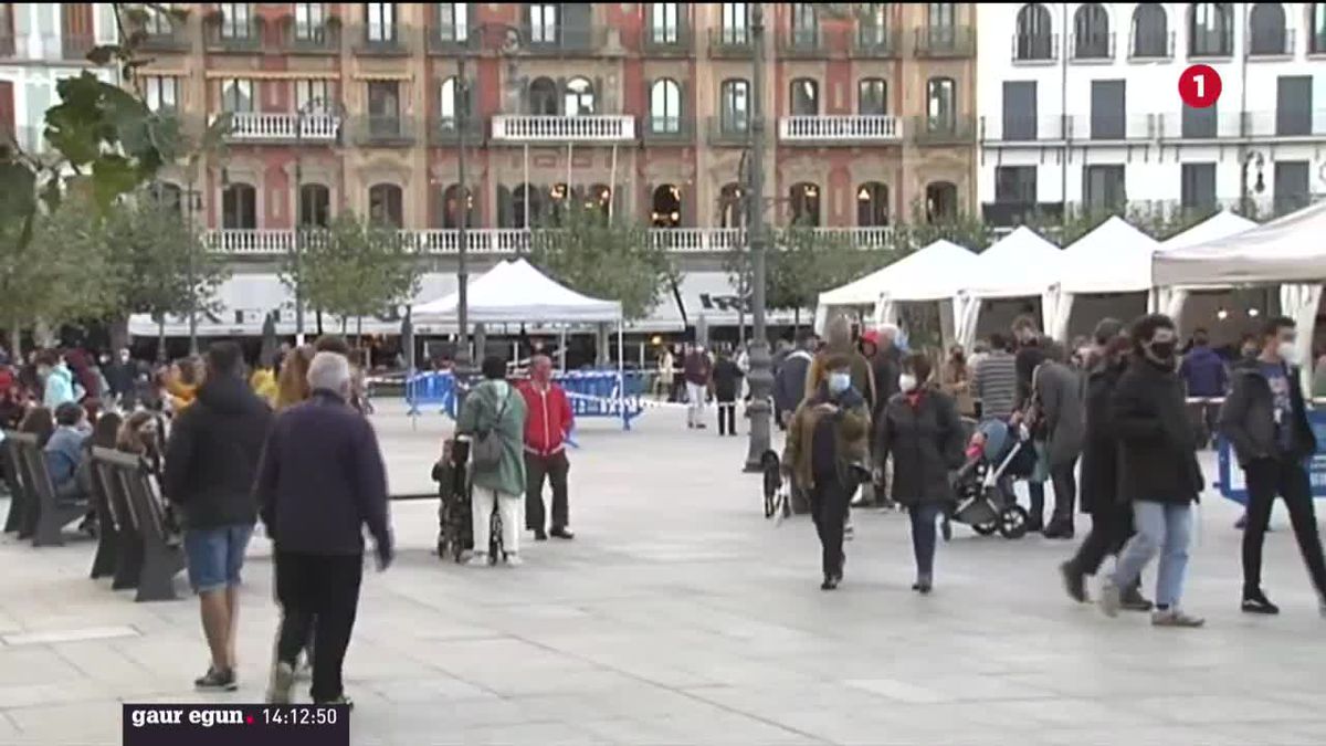 Nafarroan egoera oso kezkagarria da. ETBren bideo batetik ateratako irudia.