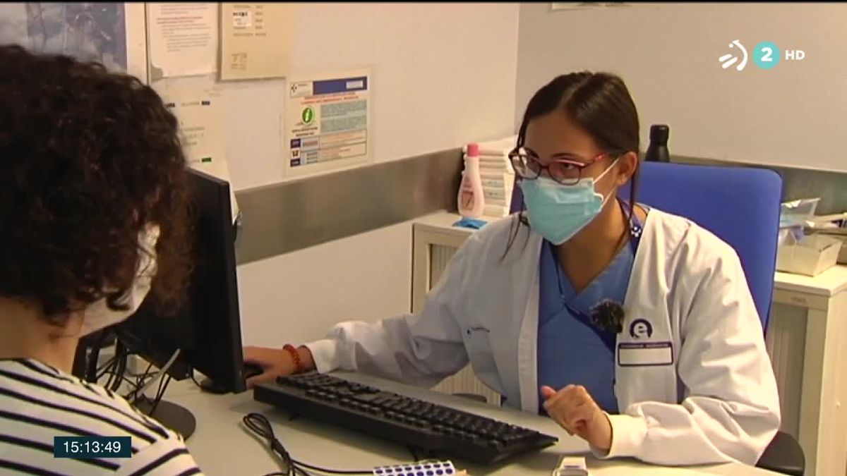 Residentes de Osakidetza. Imagen obtenida de un vídeo de ETB.