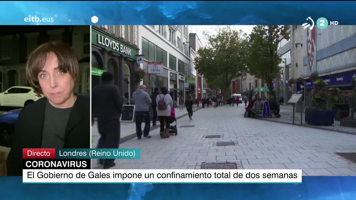 Gales. Imagen obtenida de un vídeo de ETB.