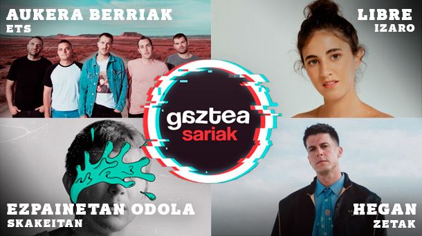 Gaztea Sariak 2020, nominados a mejor canción