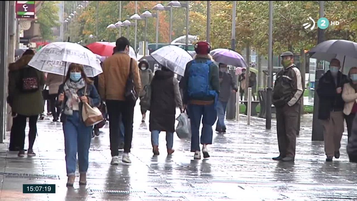 Pamplona. Imagen obtenida de un vídeo de ETB.