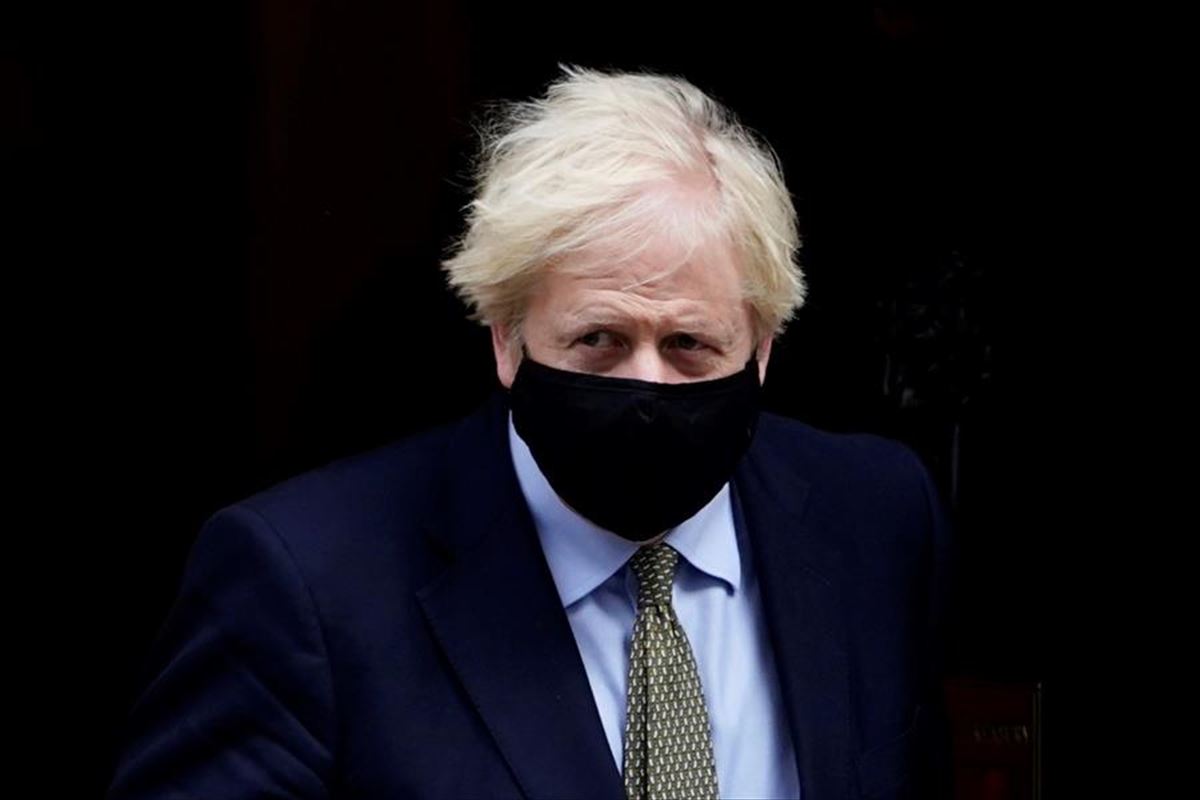 Boris Johnson Erresuma Batuko lehen ministroa, artxiboko argazki batean