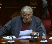 La emotiva despedida del expresidente Mujica del Senado de Uruguay