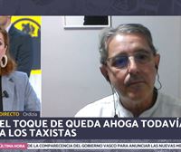 J. M. Lobato, taxista de Ordizia: “El negocio está casi caído, casi no hay trabajo”