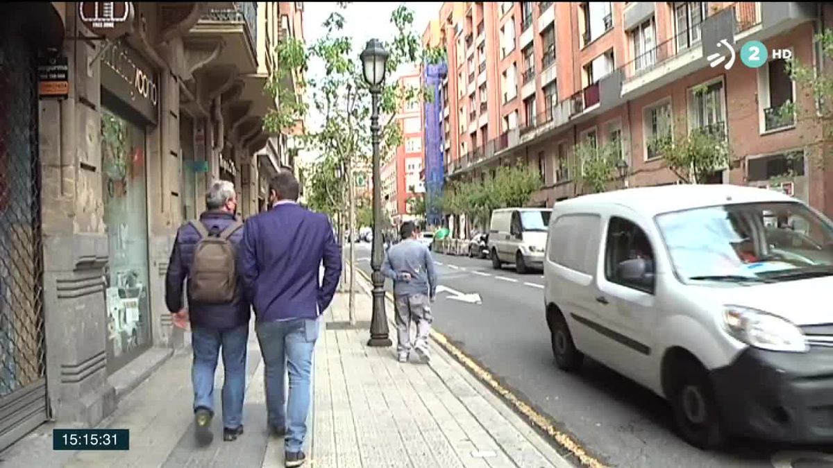 Bilbao. Imagen obtenida de un vídeo de ETB.