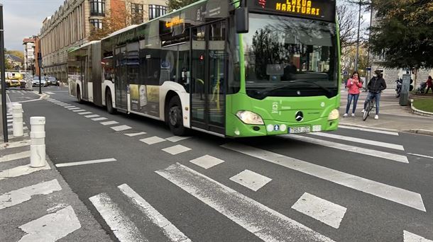 Con respecto a 2019, han bajado un 38% las personas usuarias del autobús urbano entre enero y junio